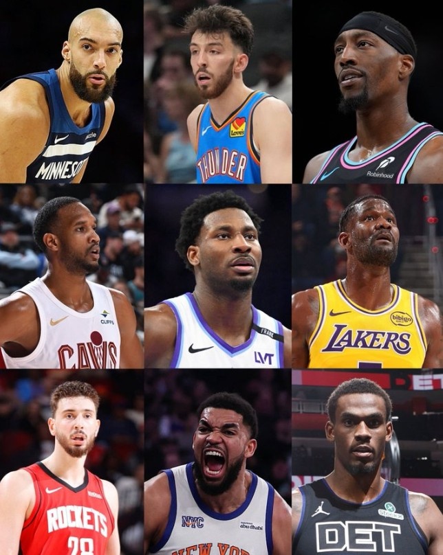 开云登录入口地址-美媒晒九位中锋选Top3！贝弗利：唐斯/阿德巴约/杜伦 申京落选